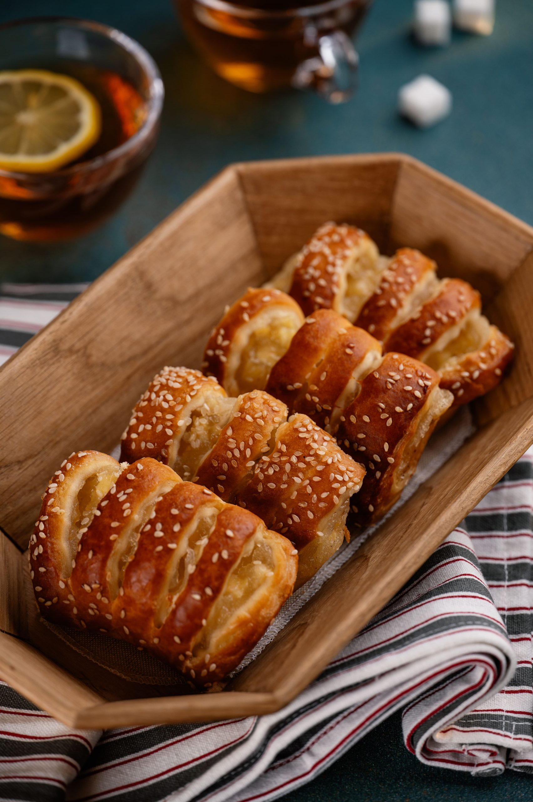 Булочка Штрудель Яблучний